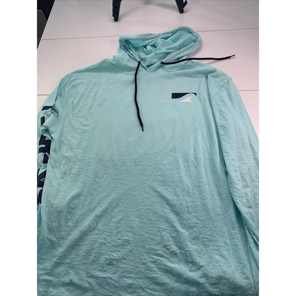Surf style Long Sleeve Hooded Shirt Mens XL Fort Lauderdale